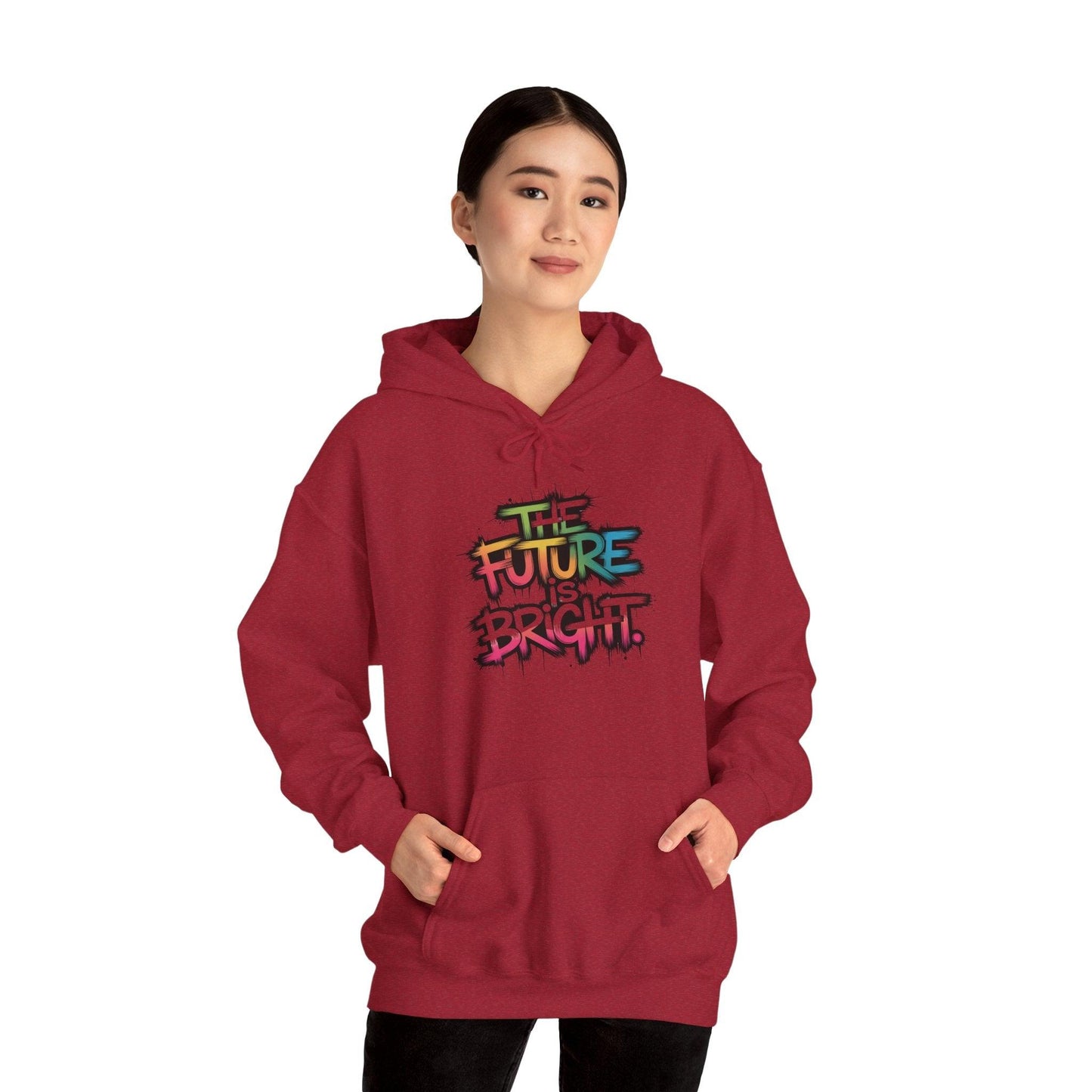 The Future is Bright Hoodie - Inspirational Streetwear for Every Occasion - SosirrealByDesign