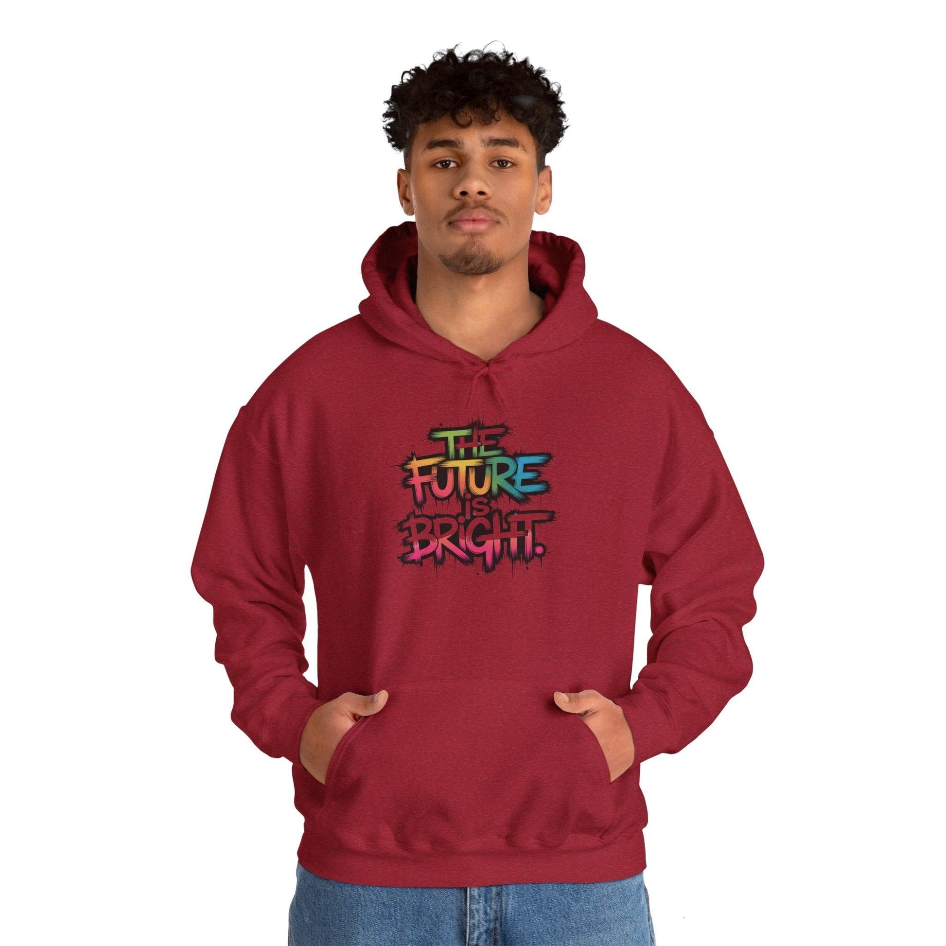 The Future is Bright Hoodie - Inspirational Streetwear for Every Occasion - SosirrealByDesign