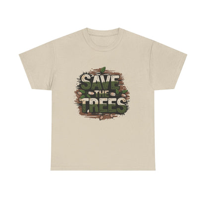 Eco-Friendly Tree Conservation Graphic Tee - SosirrealByDesign