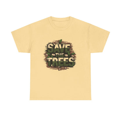 Eco-Friendly Tree Conservation Graphic Tee - SosirrealByDesign