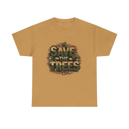 Eco-Friendly Tree Conservation Graphic Tee - SosirrealByDesign