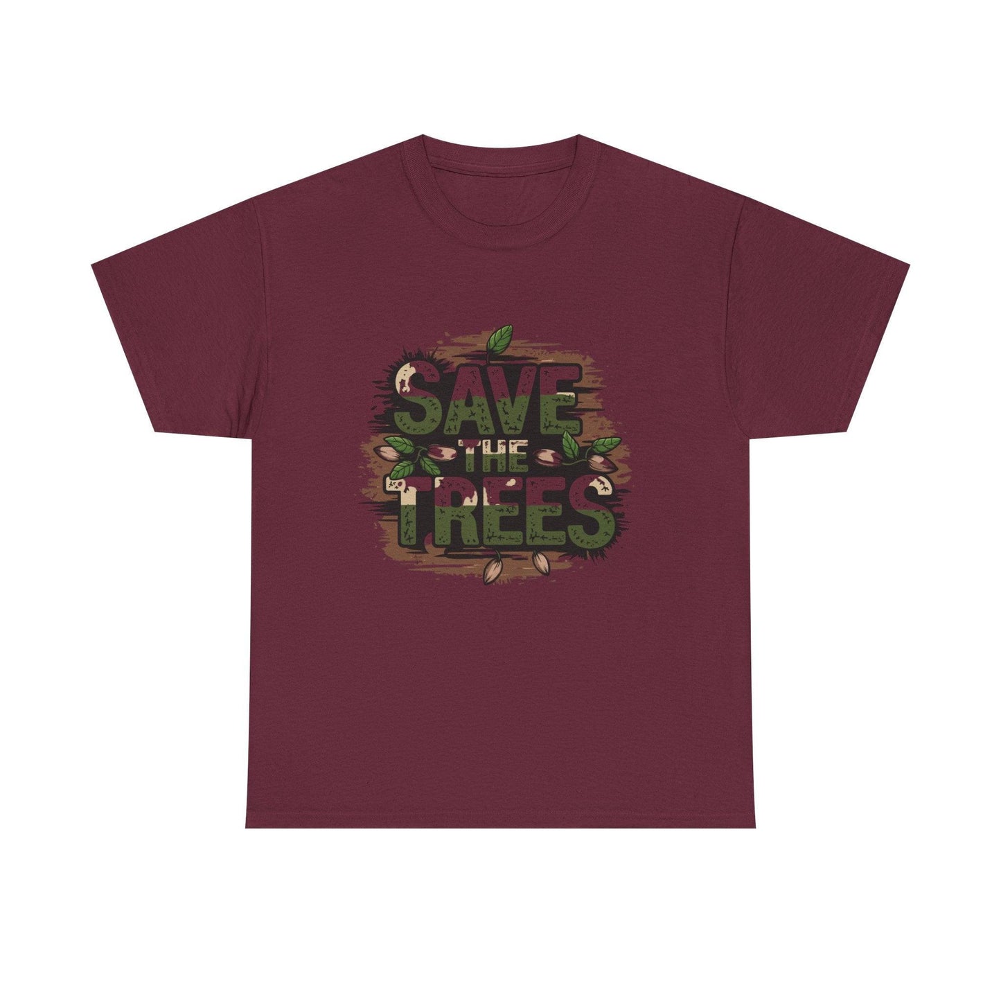 Eco-Friendly Tree Conservation Graphic Tee - SosirrealByDesign