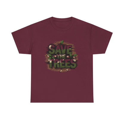 Eco-Friendly Tree Conservation Graphic Tee - SosirrealByDesign
