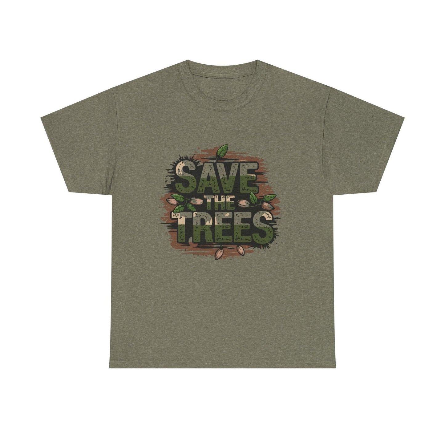 Eco-Friendly Tree Conservation Graphic Tee - SosirrealByDesign