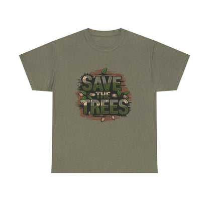 Eco-Friendly Tree Conservation Graphic Tee - SosirrealByDesign