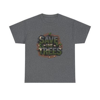 Eco-Friendly Tree Conservation Graphic Tee - SosirrealByDesign