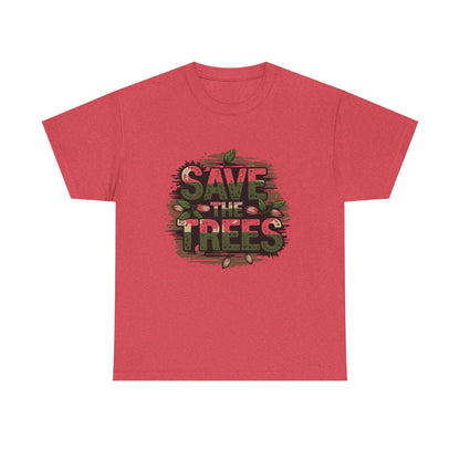 Eco-Friendly Tree Conservation Graphic Tee - SosirrealByDesign