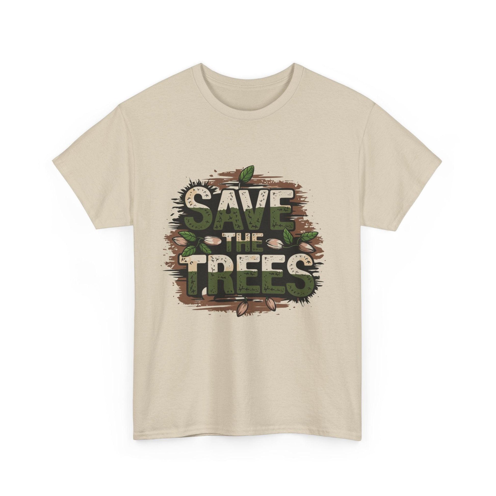 Eco-Friendly Tree Conservation Graphic Tee - SosirrealByDesign