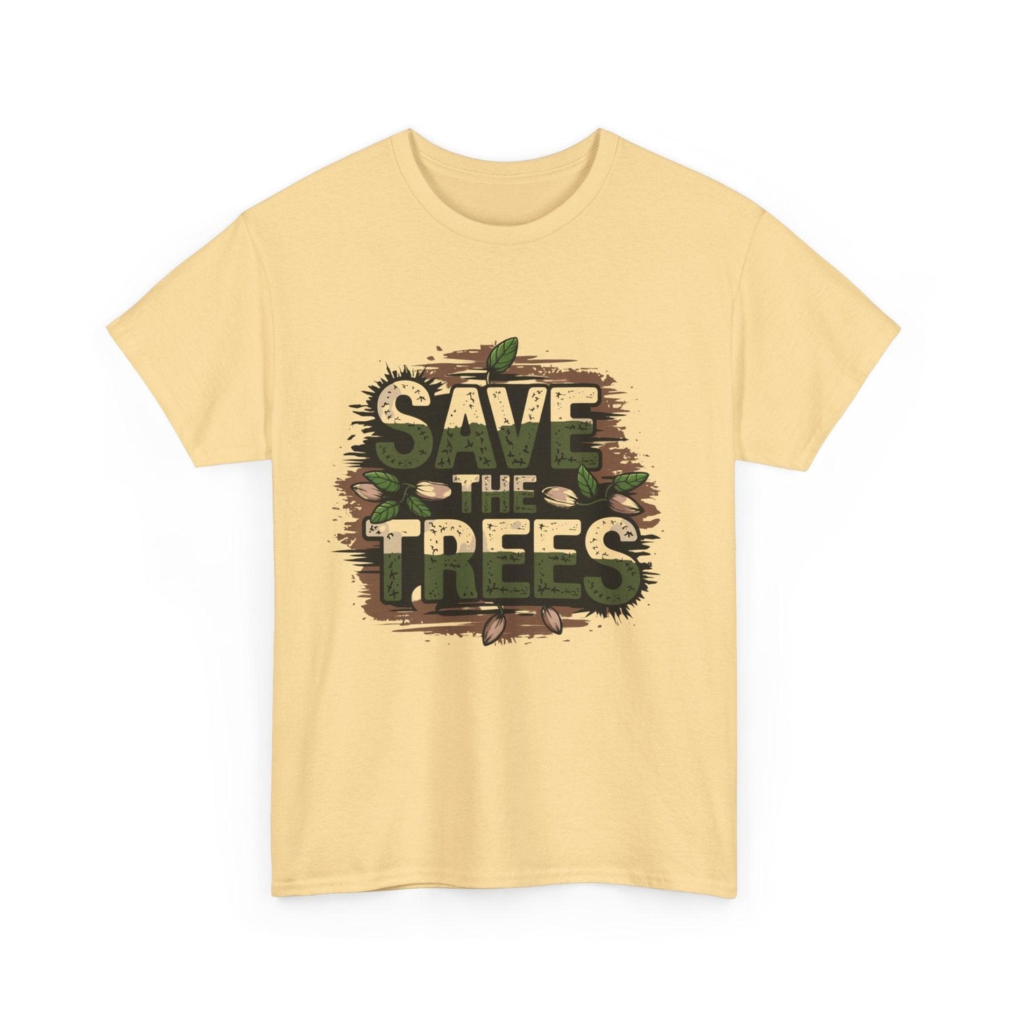 Eco-Friendly Tree Conservation Graphic Tee - SosirrealByDesign