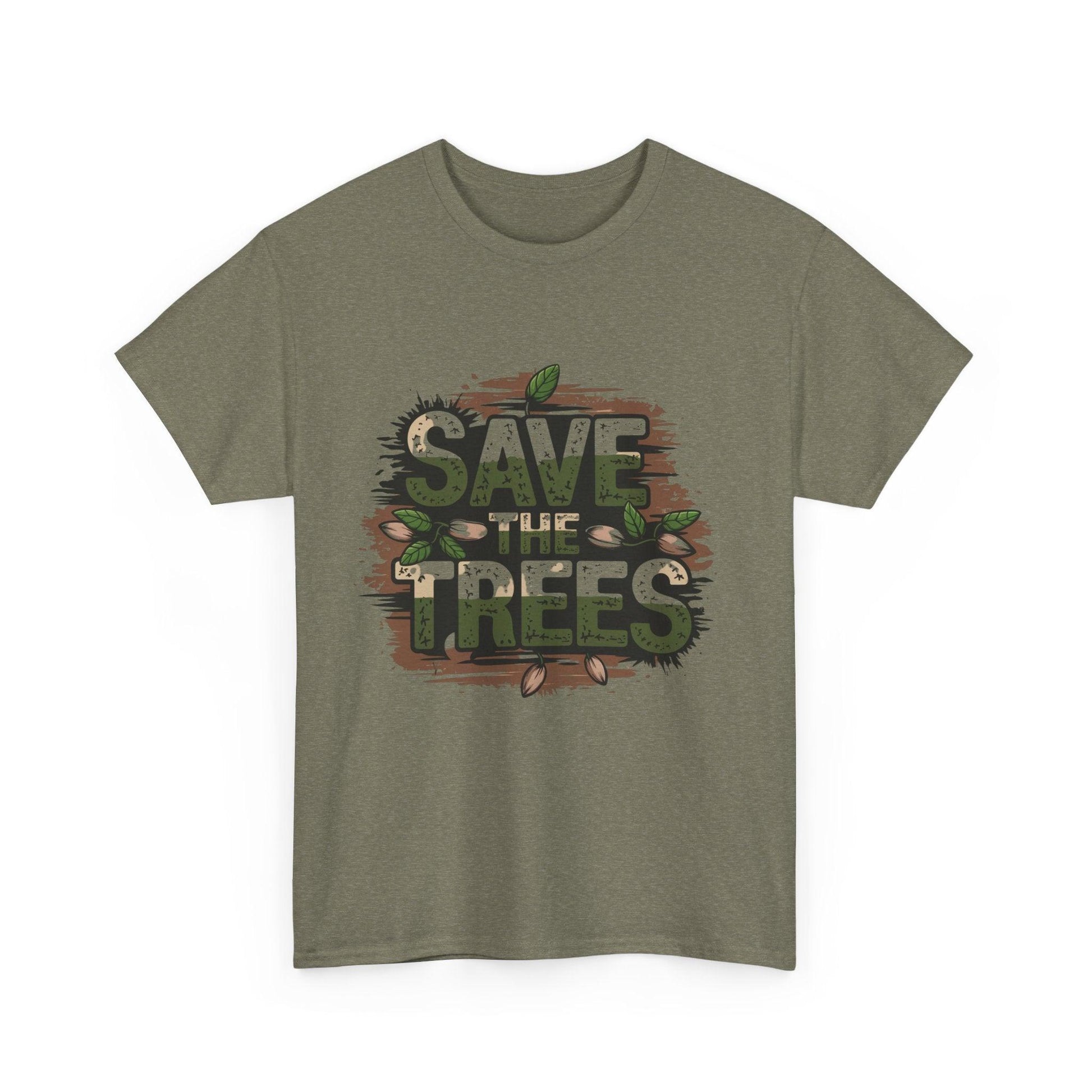 Eco-Friendly Tree Conservation Graphic Tee - SosirrealByDesign