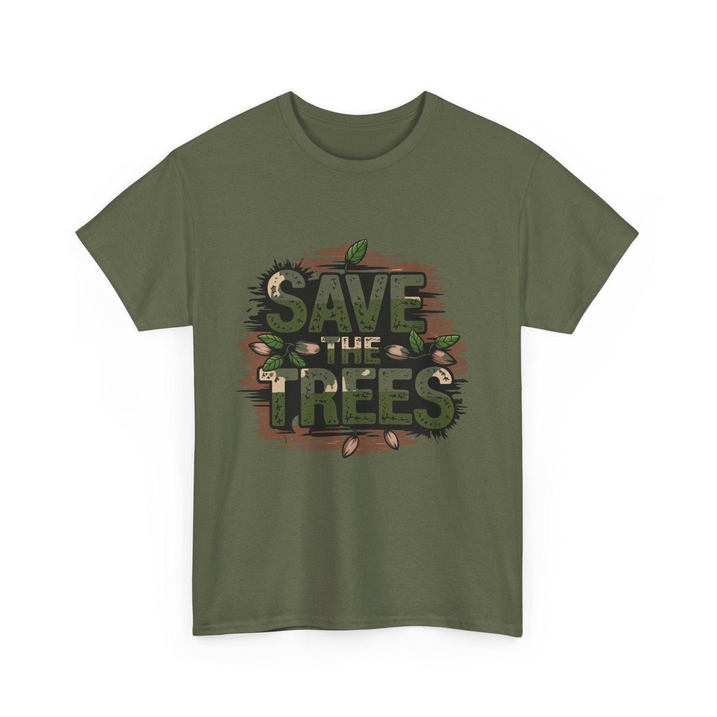 Eco-Friendly Tree Conservation Graphic Tee - SosirrealByDesign