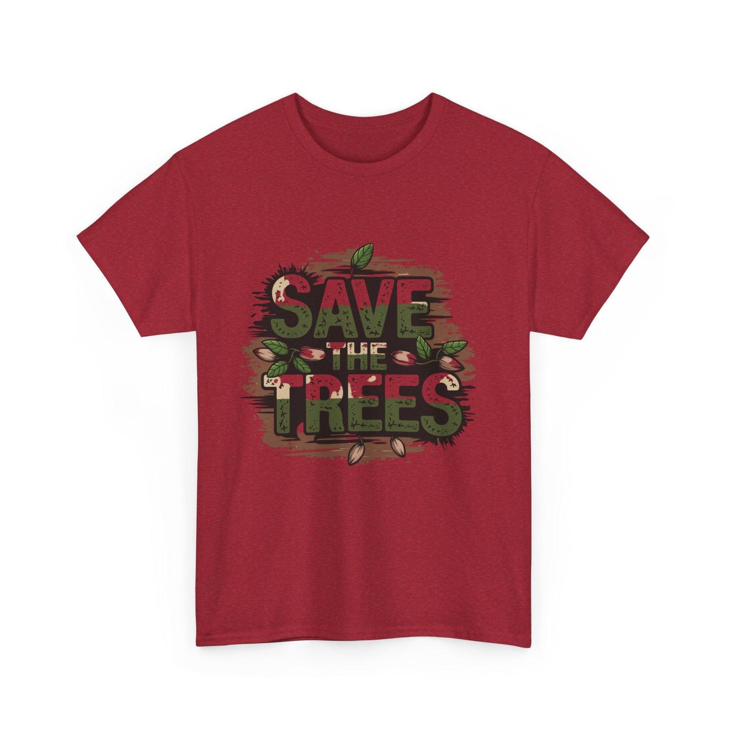 Eco-Friendly Tree Conservation Graphic Tee - SosirrealByDesign