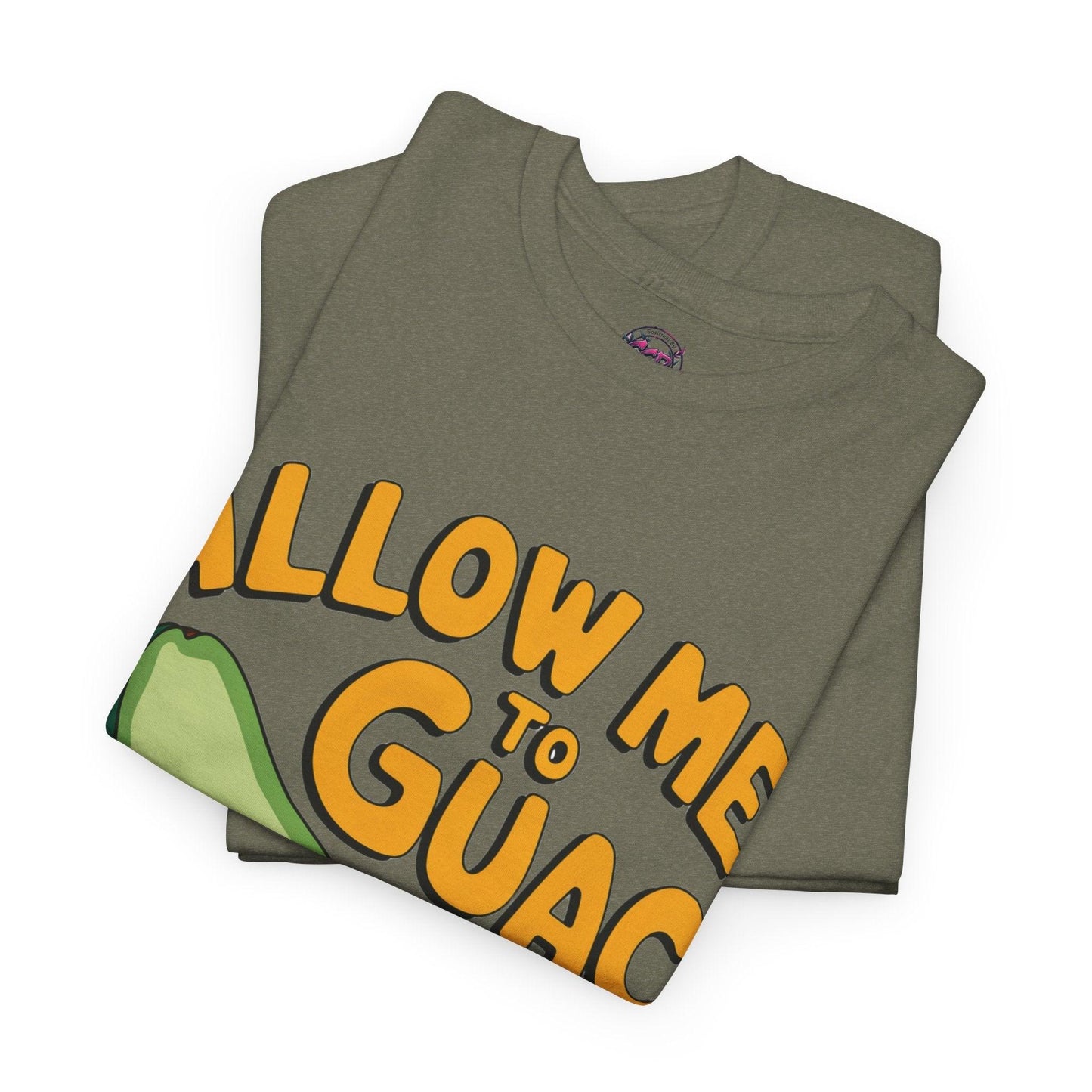 Funny Avocado T-shirt - Allow Me to Guac You Up Design for Avocado Lovers - SosirrealByDesign