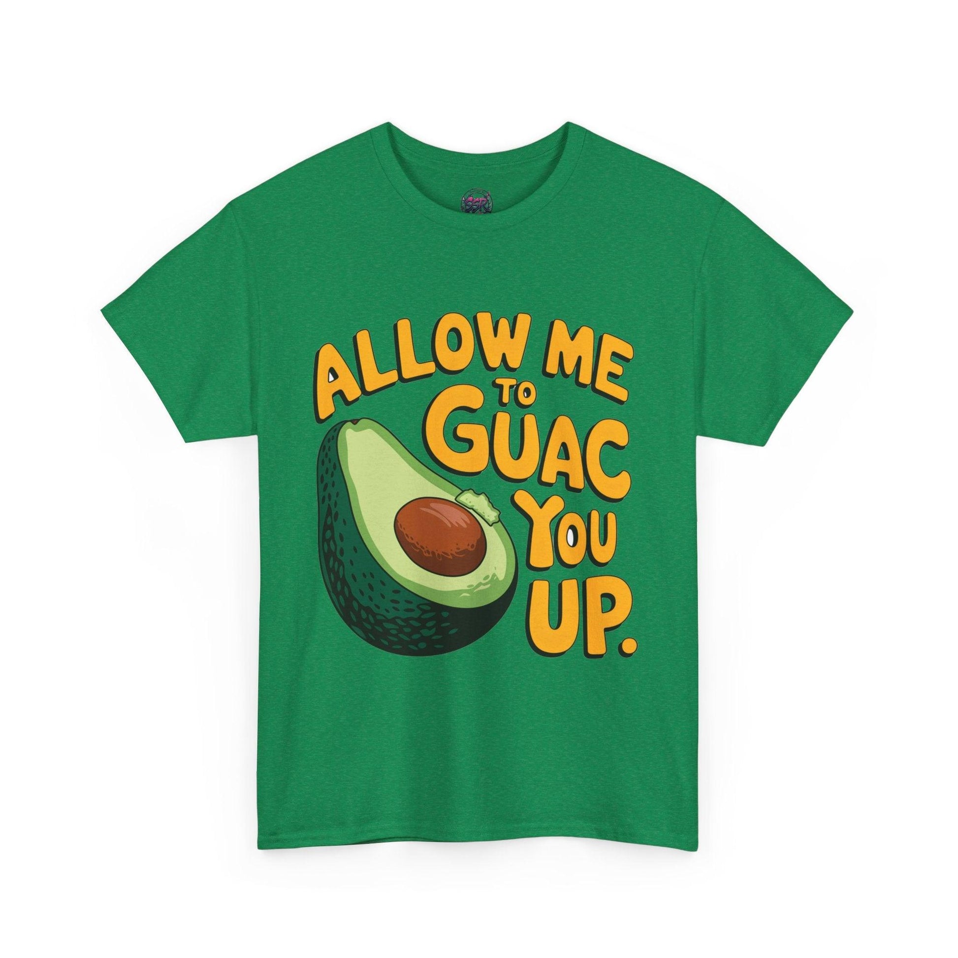 Funny Avocado T-shirt - Allow Me to Guac You Up Design for Avocado Lovers - SosirrealByDesign