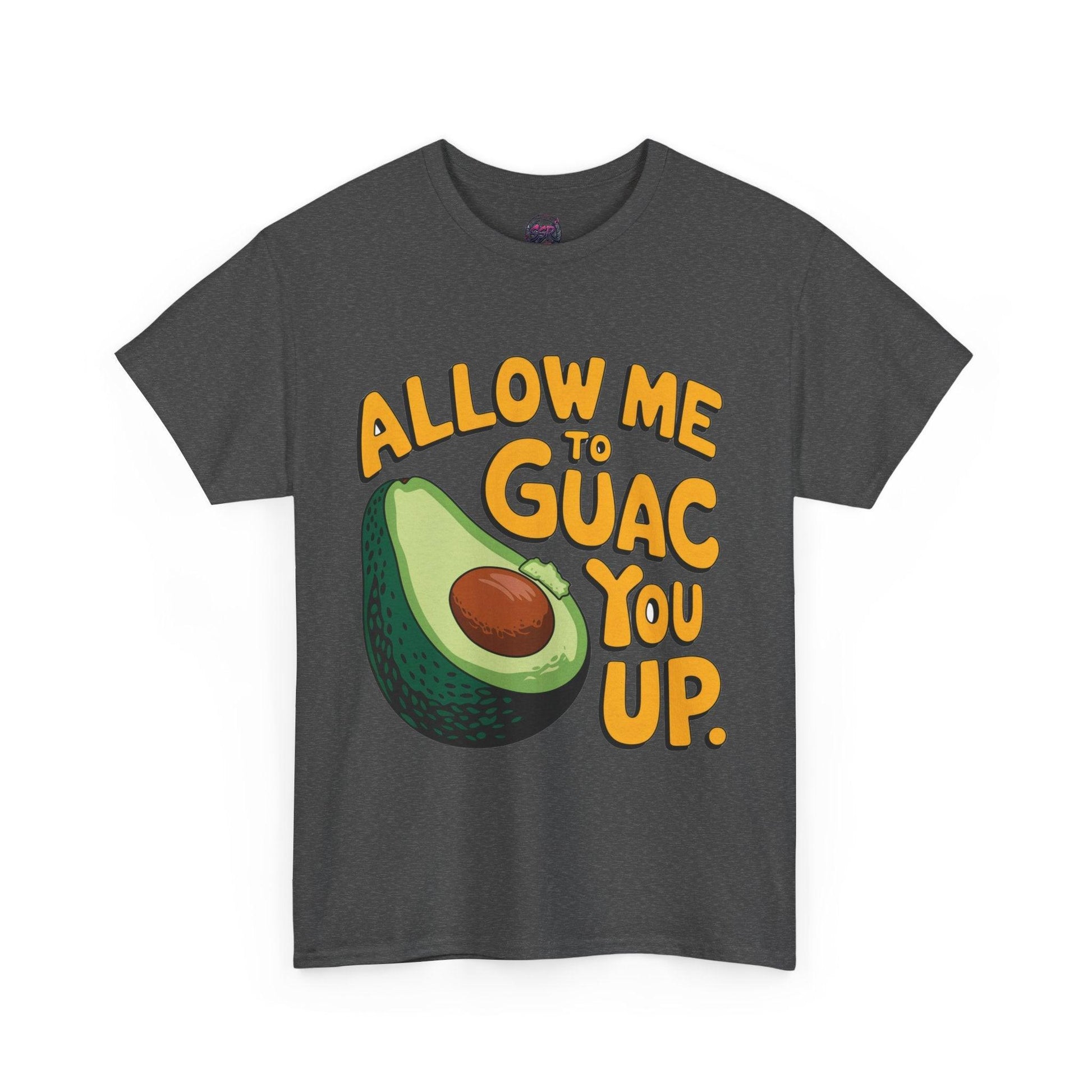 Funny Avocado T-shirt - Allow Me to Guac You Up Design for Avocado Lovers - SosirrealByDesign