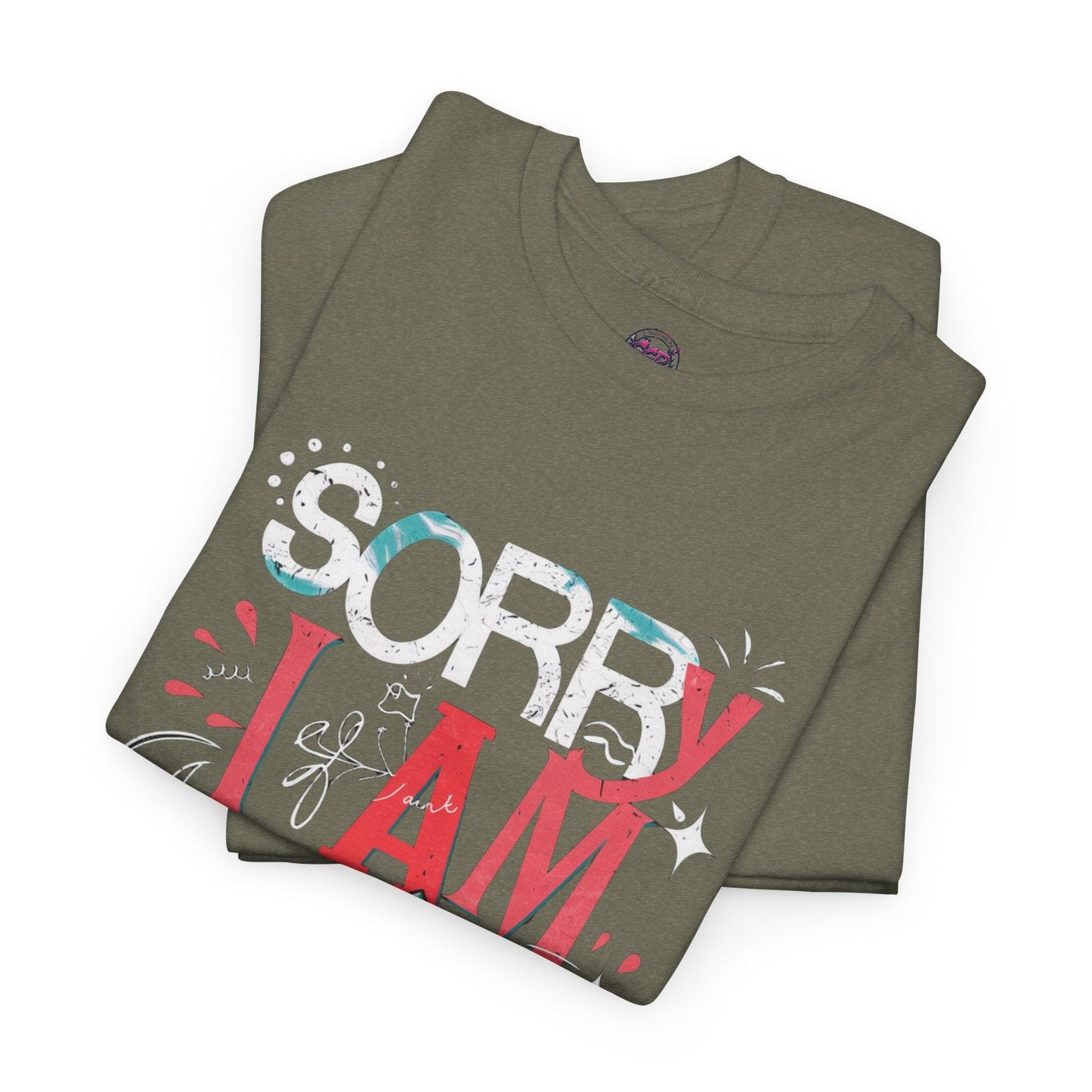 Sorry I Am Not Perfect T-shirt - Embrace Imperfection - SosirrealByDesign