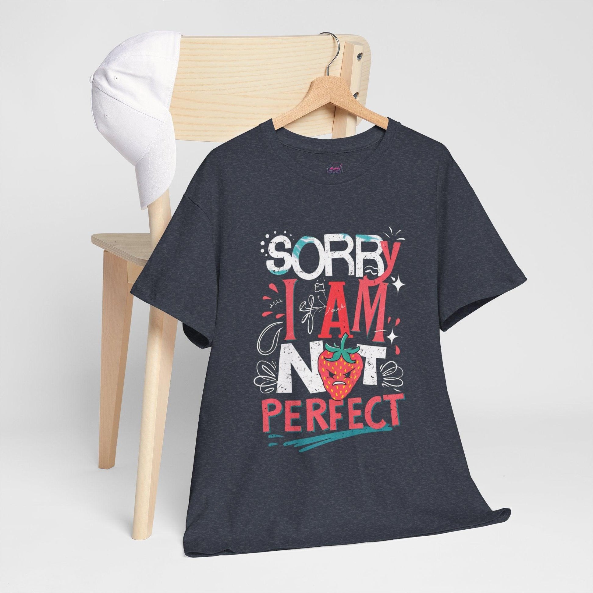 Sorry I Am Not Perfect T-shirt - Embrace Imperfection - SosirrealByDesign
