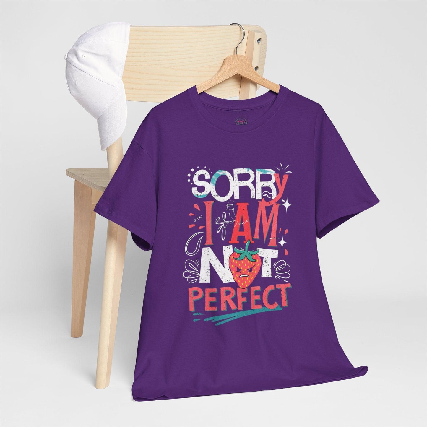 Sorry I Am Not Perfect T-shirt - Embrace Imperfection - SosirrealByDesign