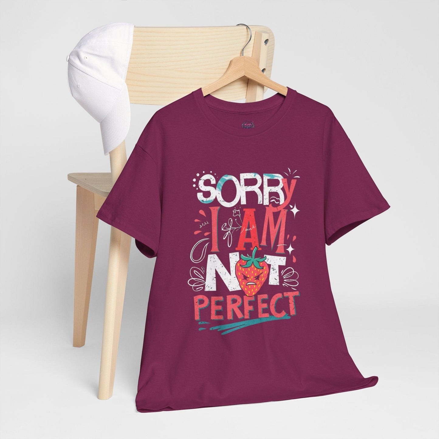 Sorry I Am Not Perfect T-shirt - Embrace Imperfection - SosirrealByDesign