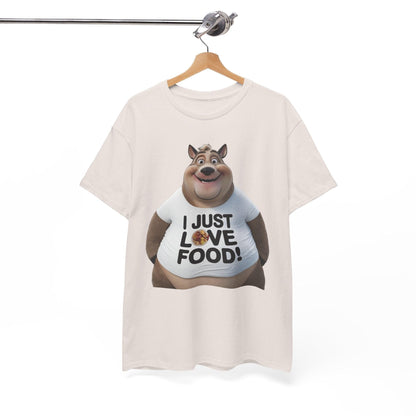 Funny Food Lover Apparel - I Just Love Food! - SosirrealByDesign