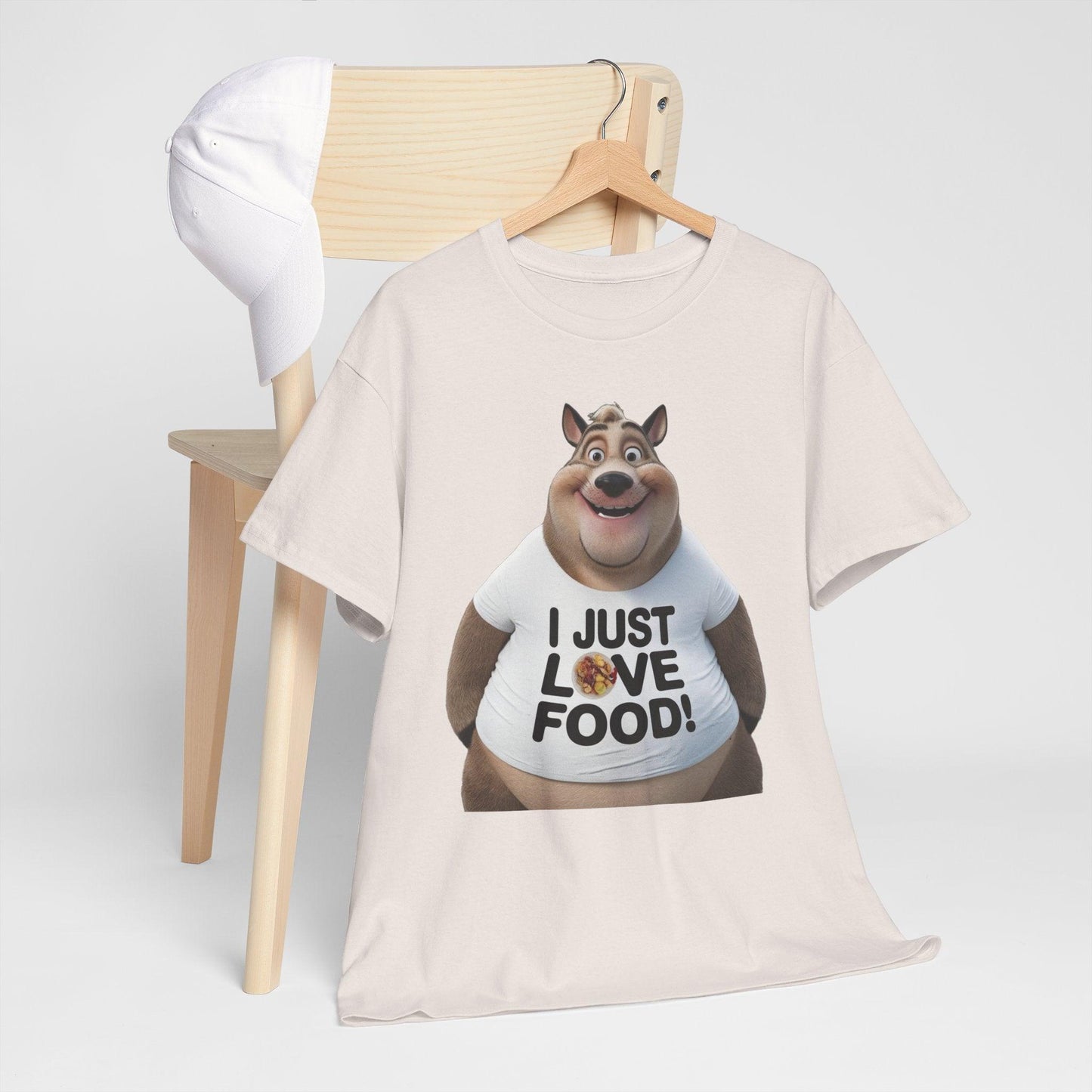 Funny Food Lover Apparel - I Just Love Food! - SosirrealByDesign