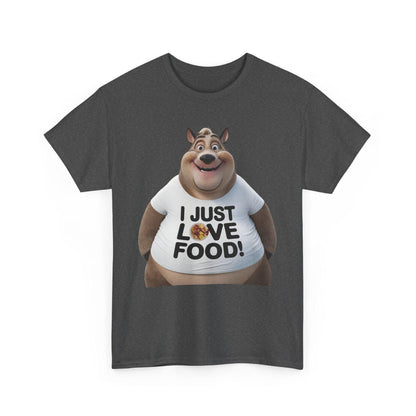 Funny Food Lover Apparel - I Just Love Food! - SosirrealByDesign