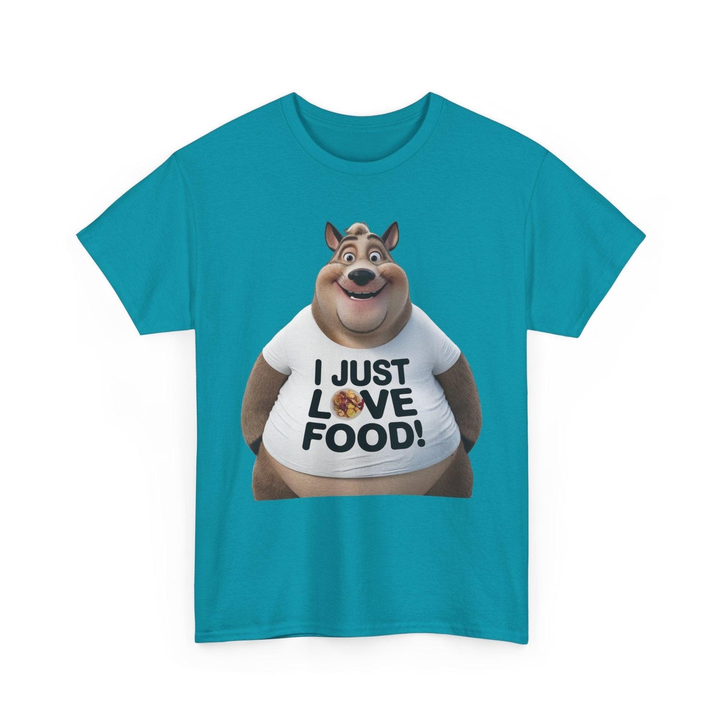 Funny Food Lover Apparel - I Just Love Food! - SosirrealByDesign
