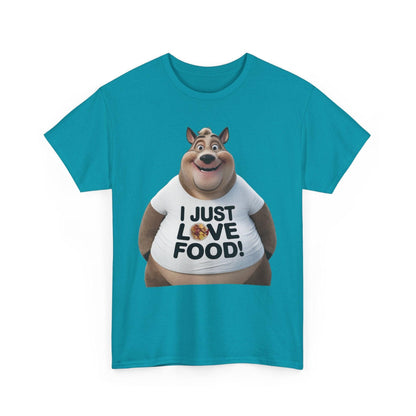 Funny Food Lover Apparel - I Just Love Food! - SosirrealByDesign