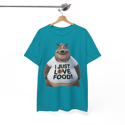Funny Food Lover Apparel - I Just Love Food! - SosirrealByDesign