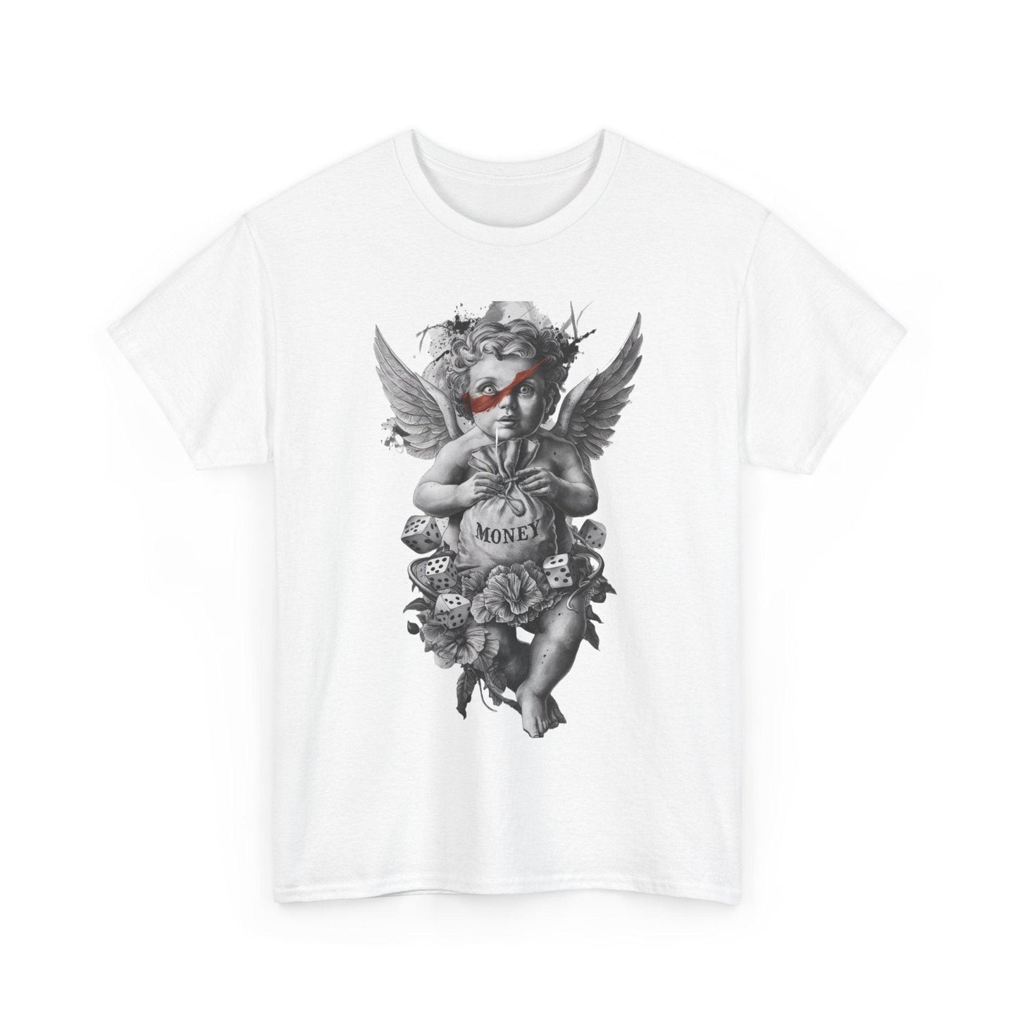 Angel Money Tee – Artistic Shirt for Unique Style - SosirrealByDesign
