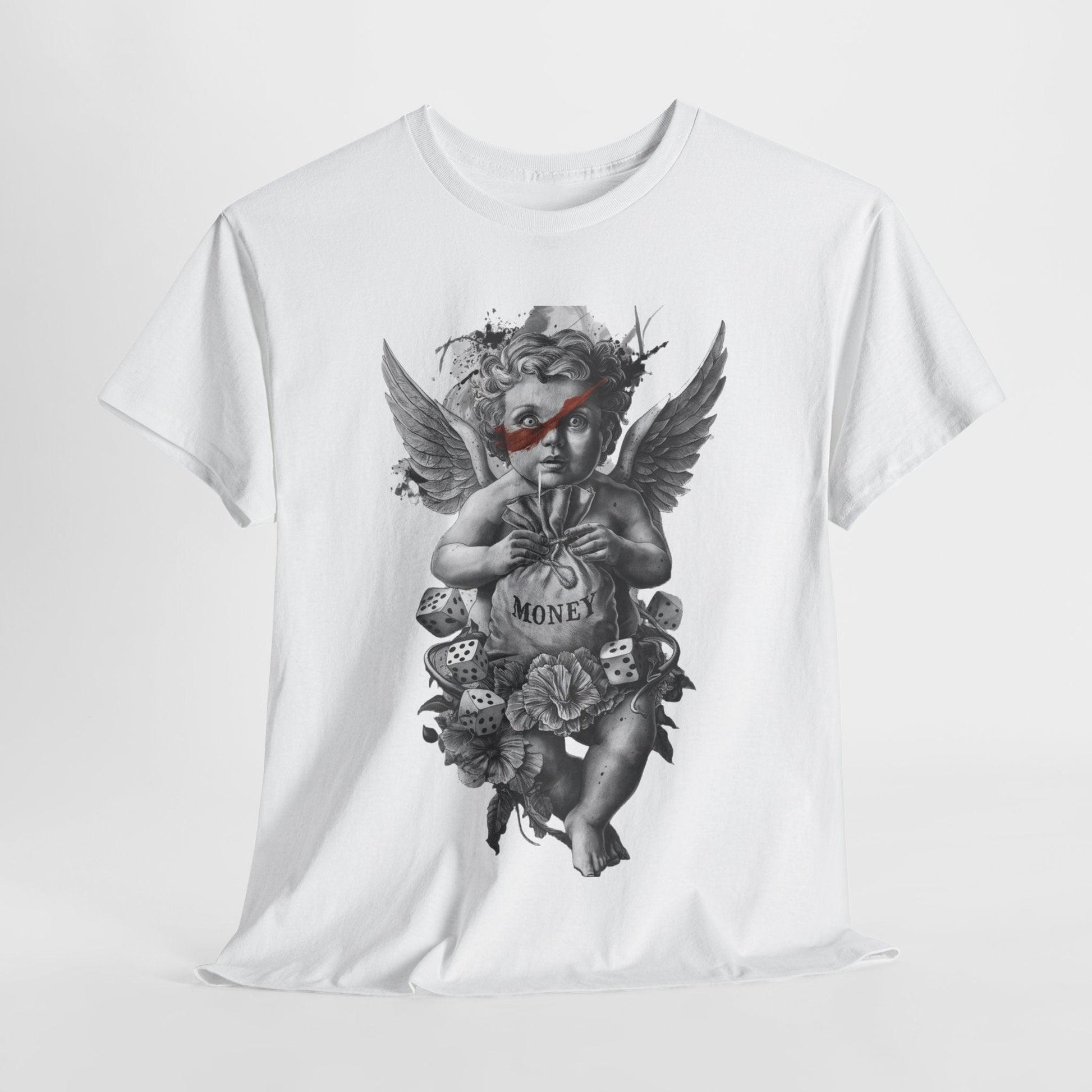 Angel Money Tee – Artistic Shirt for Unique Style - SosirrealByDesign
