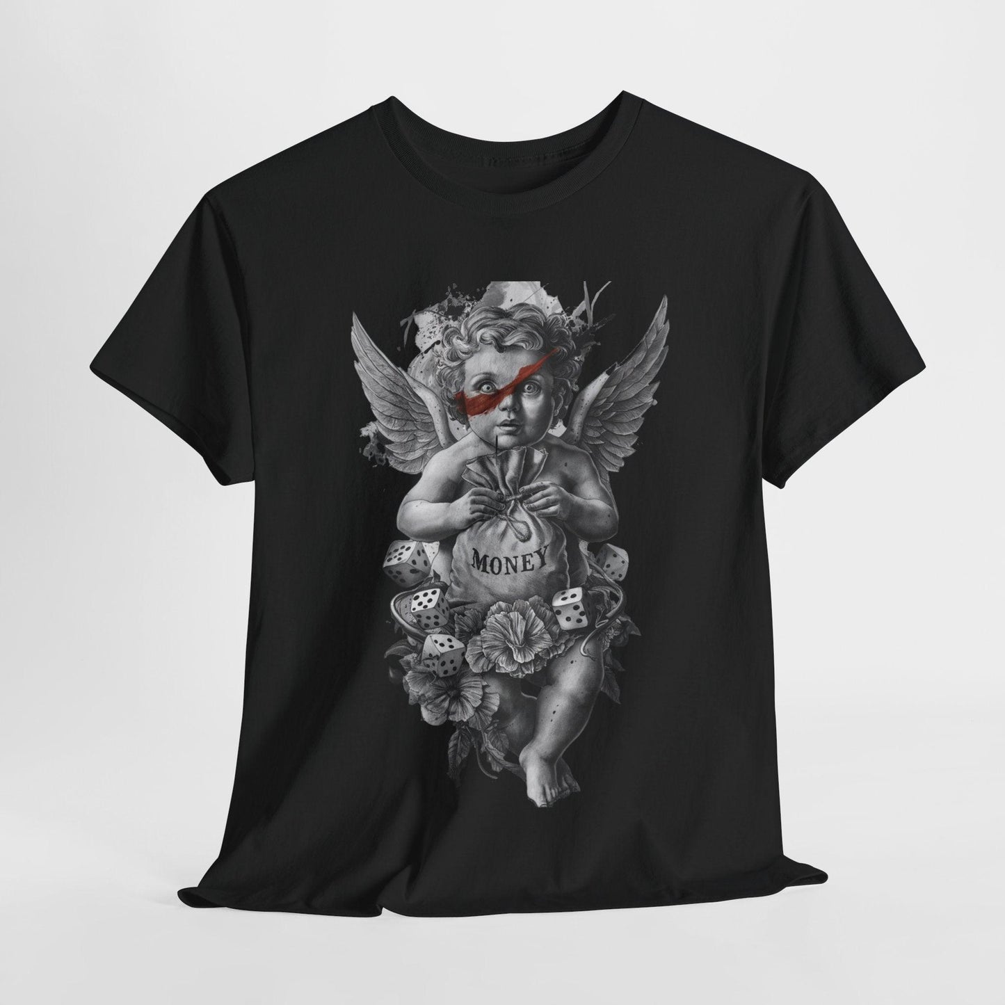 Angel Money Tee – Artistic Shirt for Unique Style - SosirrealByDesign