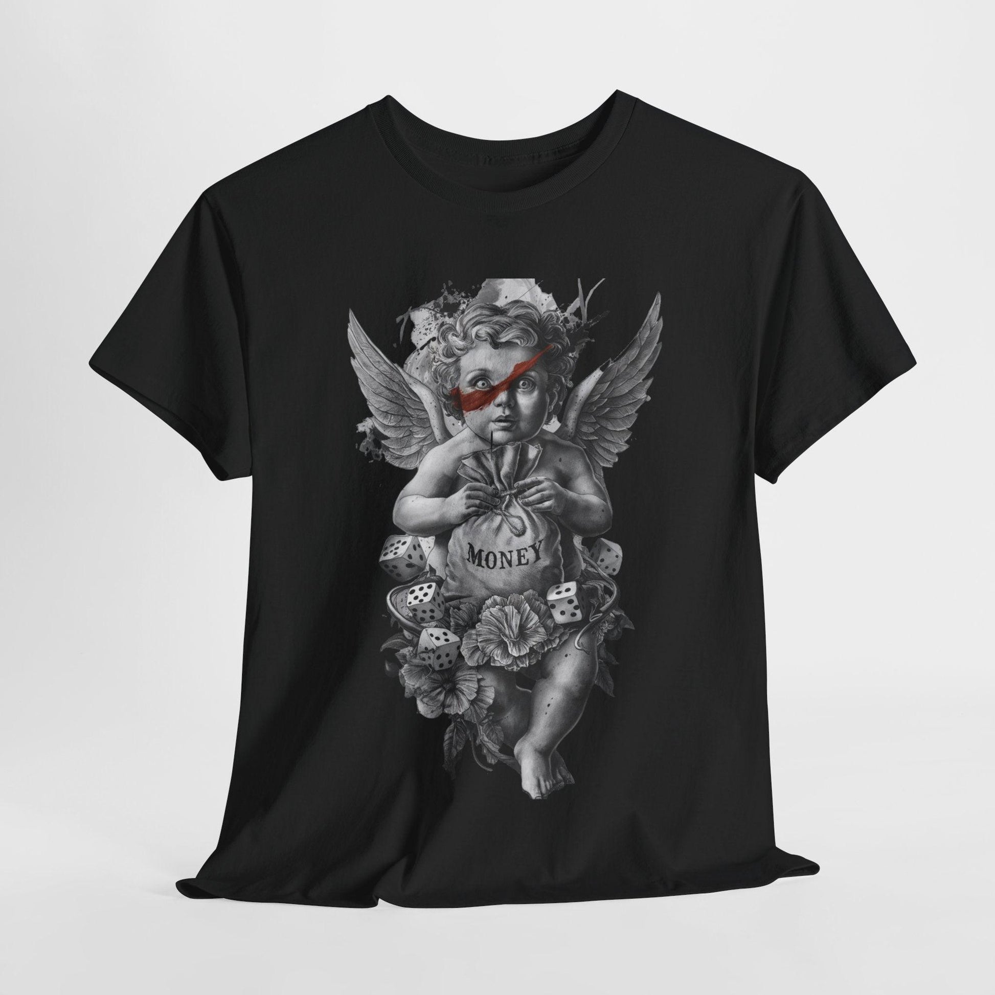 Angel Money Tee – Artistic Shirt for Unique Style - SosirrealByDesign