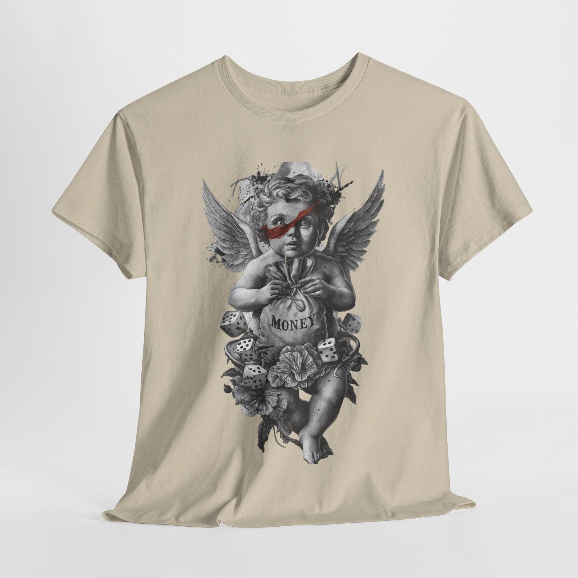 Angel Money Tee – Artistic Shirt for Unique Style - SosirrealByDesign