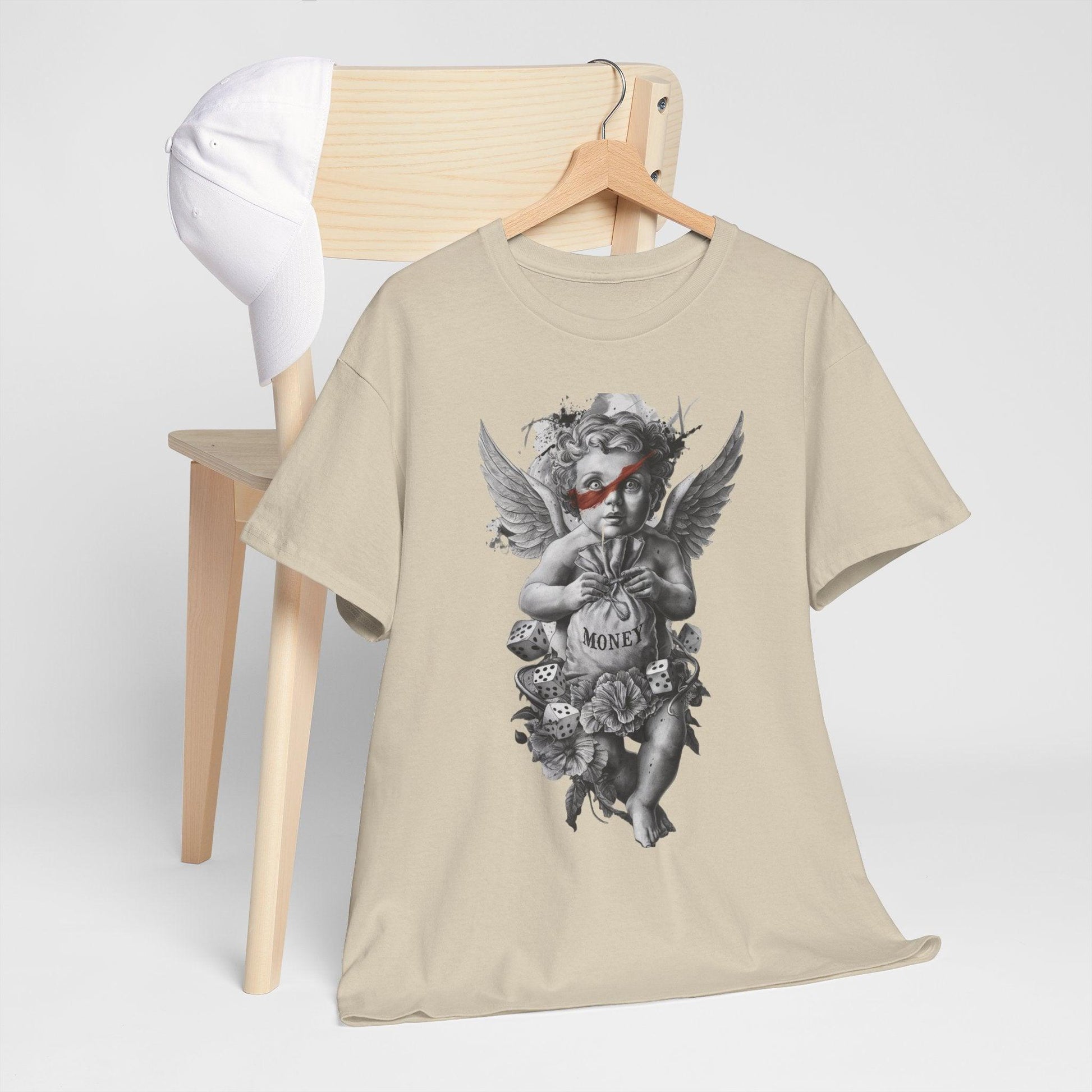 Angel Money Tee – Artistic Shirt for Unique Style - SosirrealByDesign
