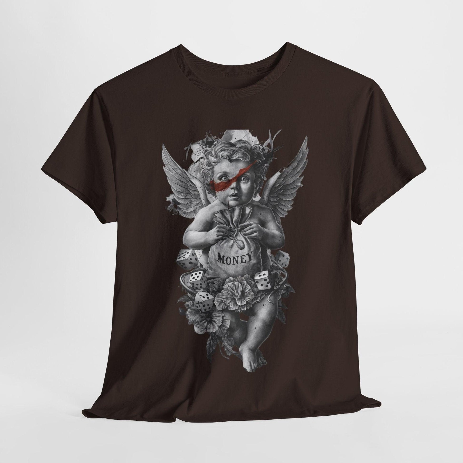 Angel Money Tee – Artistic Shirt for Unique Style - SosirrealByDesign