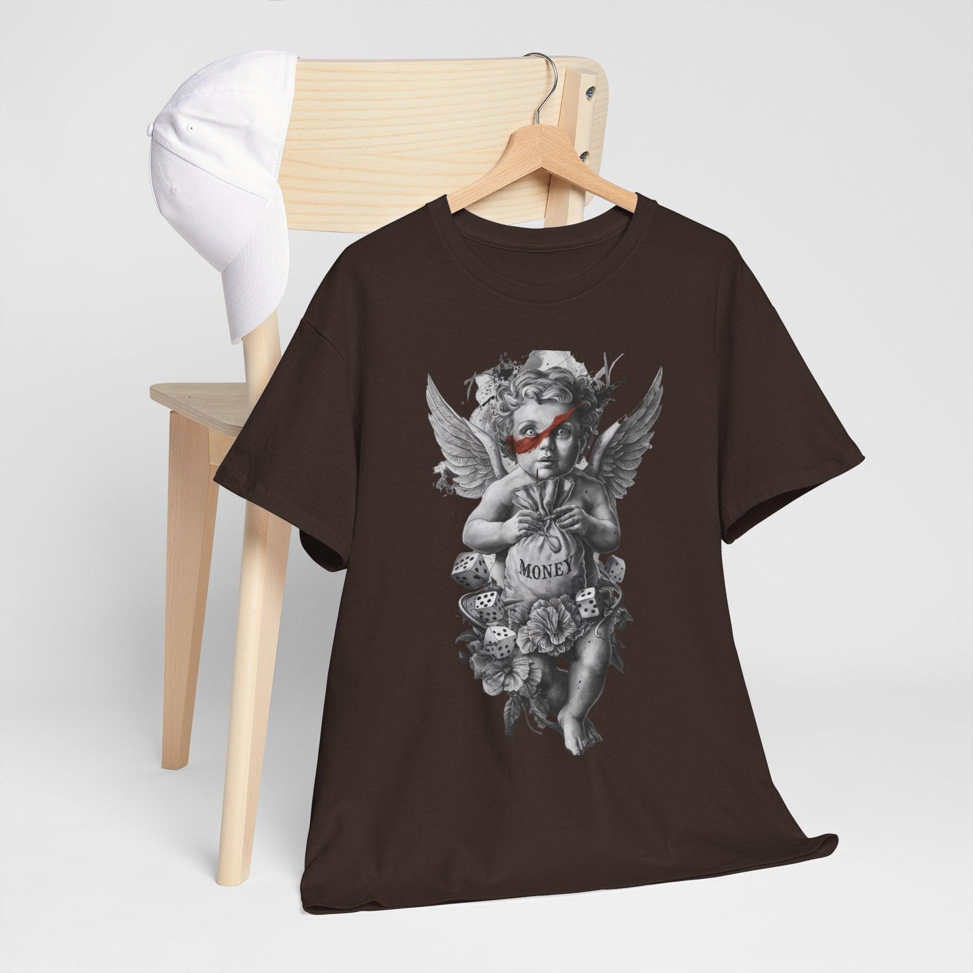 Angel Money Tee – Artistic Shirt for Unique Style - SosirrealByDesign