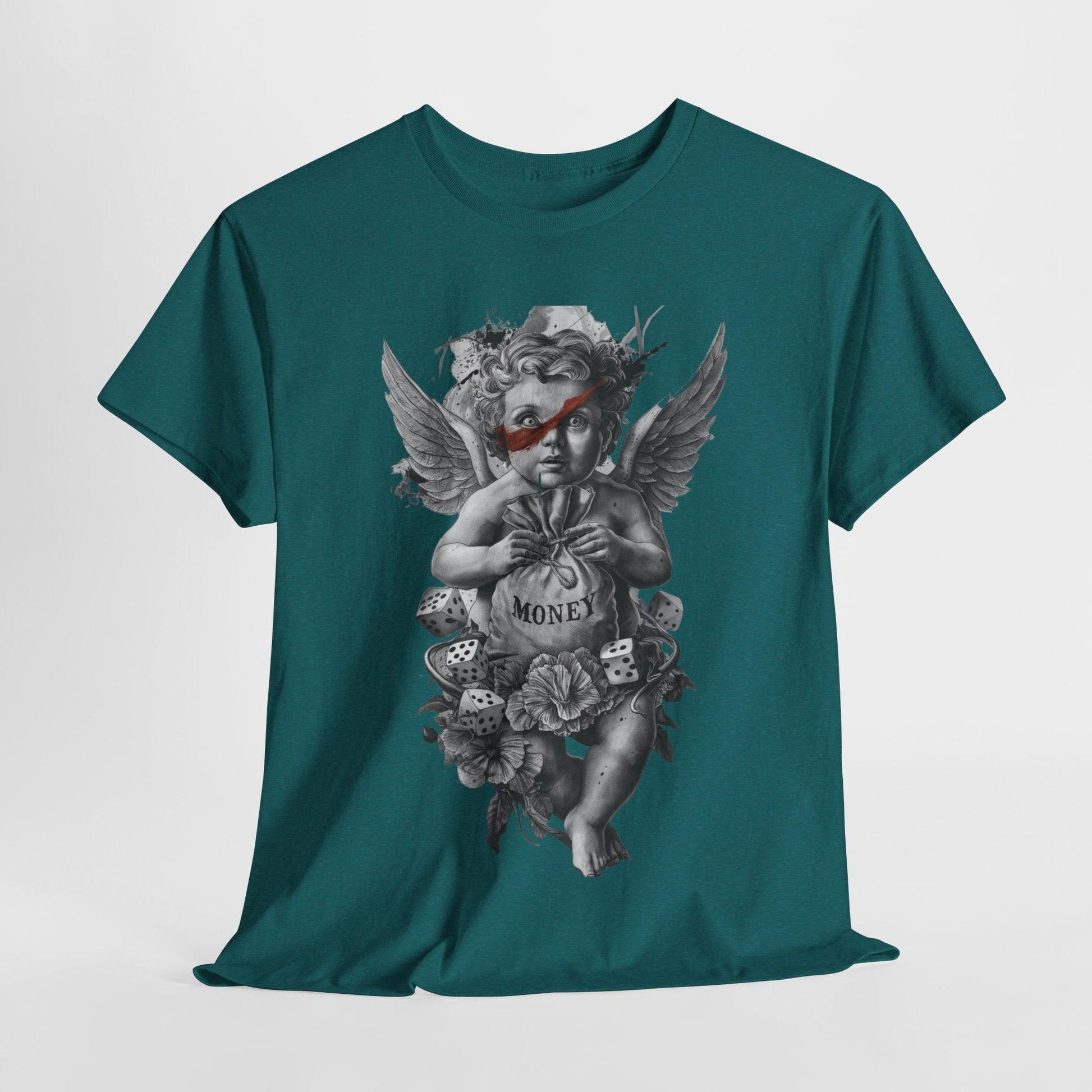 Angel Money Tee – Artistic Shirt for Unique Style - SosirrealByDesign