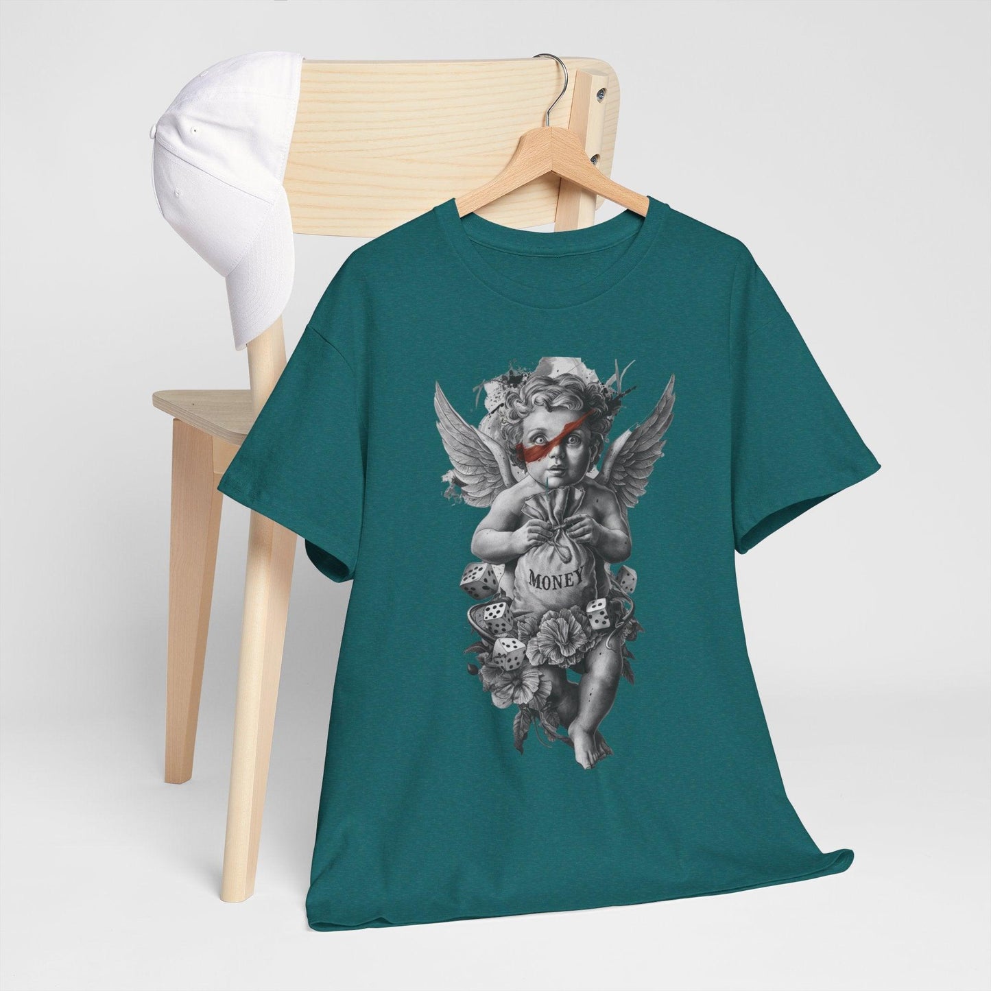Angel Money Tee – Artistic Shirt for Unique Style - SosirrealByDesign