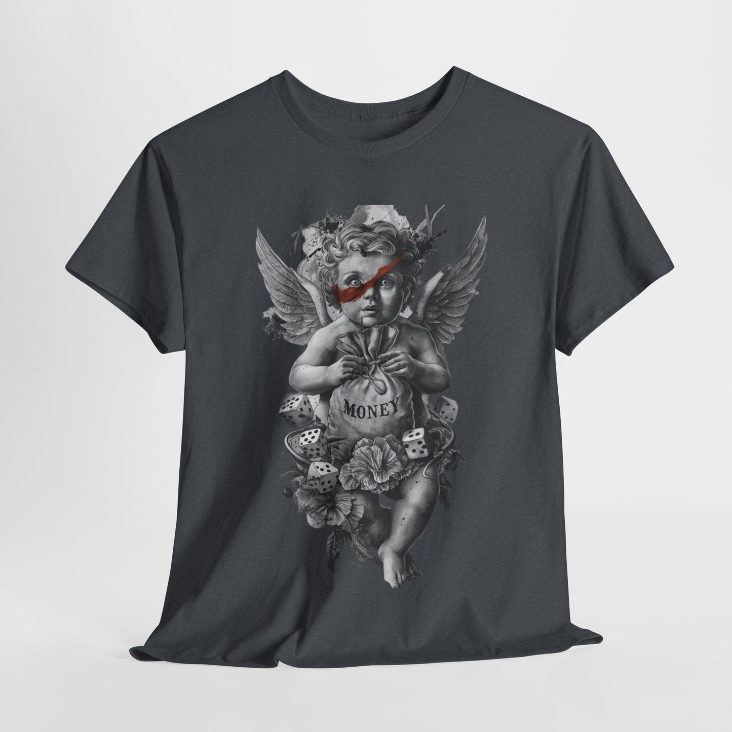 Angel Money Tee – Artistic Shirt for Unique Style - SosirrealByDesign