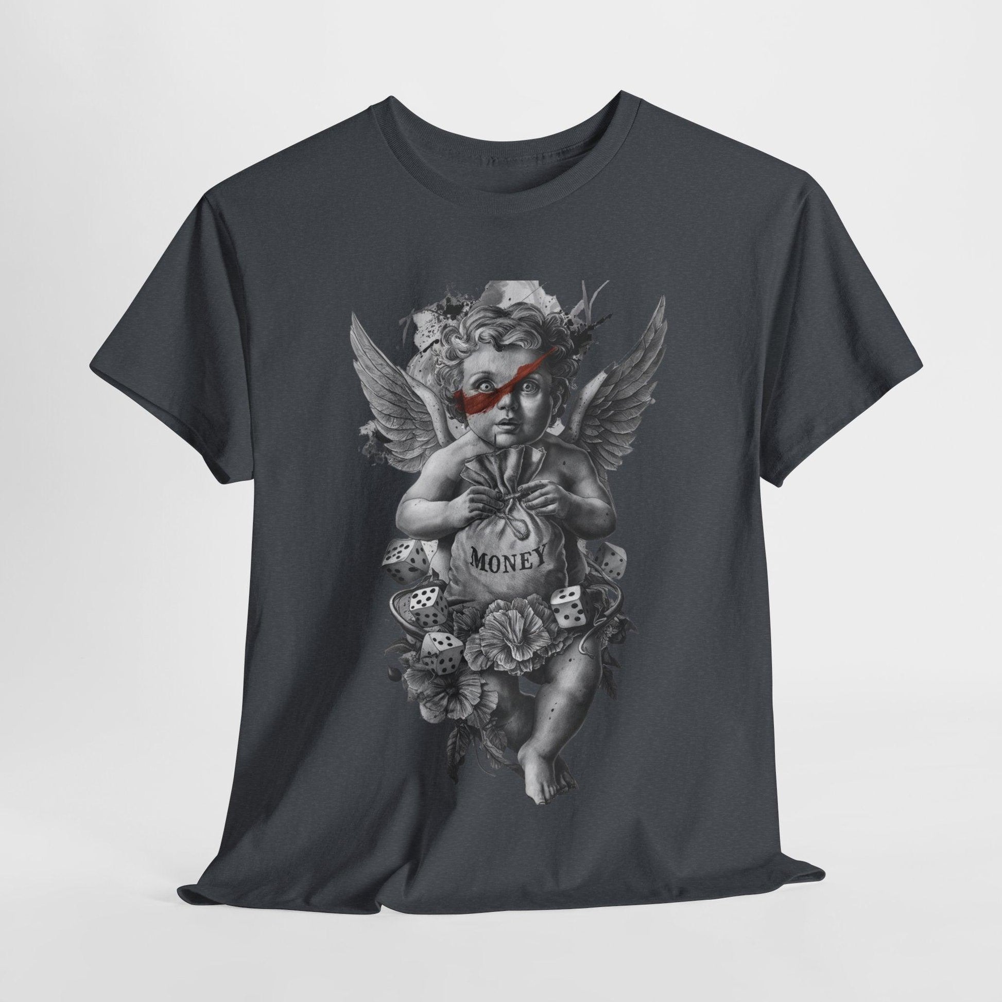 Angel Money Tee – Artistic Shirt for Unique Style - SosirrealByDesign