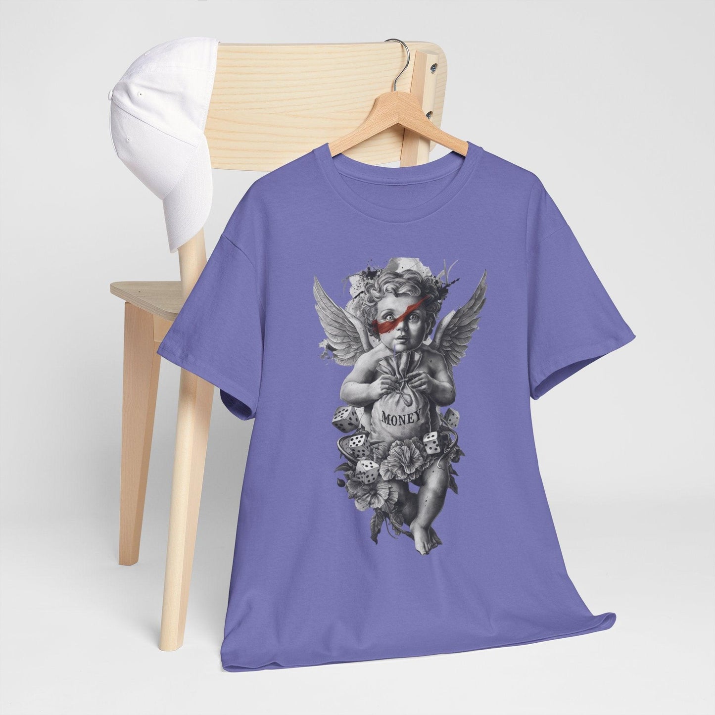 Angel Money Tee – Artistic Shirt for Unique Style - SosirrealByDesign