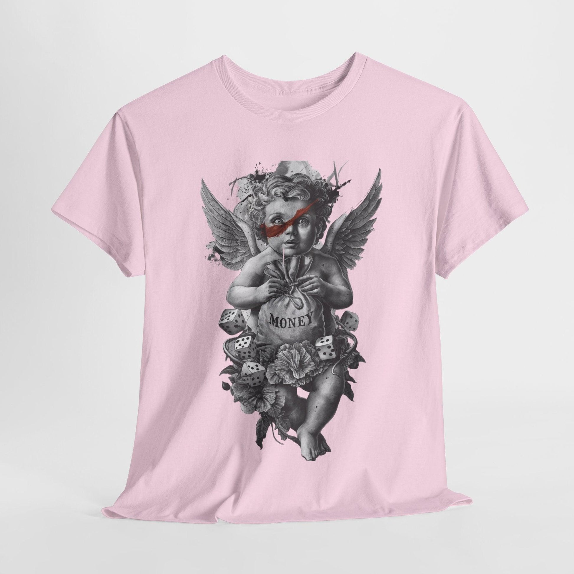 Angel Money Tee – Artistic Shirt for Unique Style - SosirrealByDesign
