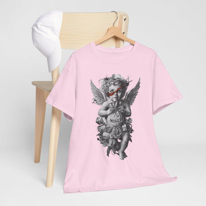 Angel Money Tee – Artistic Shirt for Unique Style - SosirrealByDesign