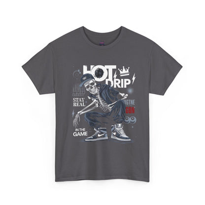 Cool Skeleton Stay Real, Hot Drip t-shirt - SosirrealByDesign