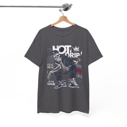 Cool Skeleton Stay Real, Hot Drip t-shirt - SosirrealByDesign