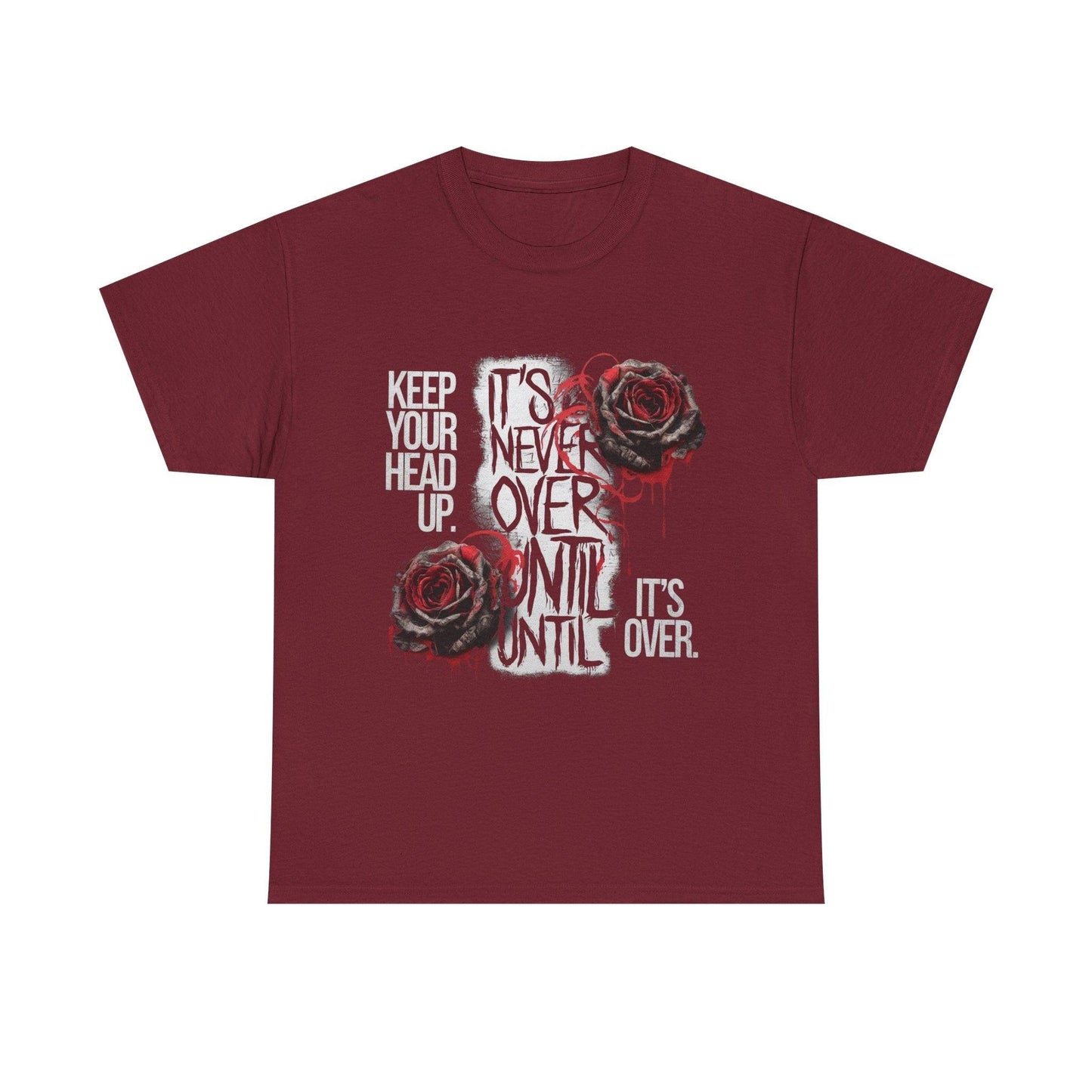 Keep Your Head Up v101 T-Shirt | Motivational Apparel - SosirrealByDesign