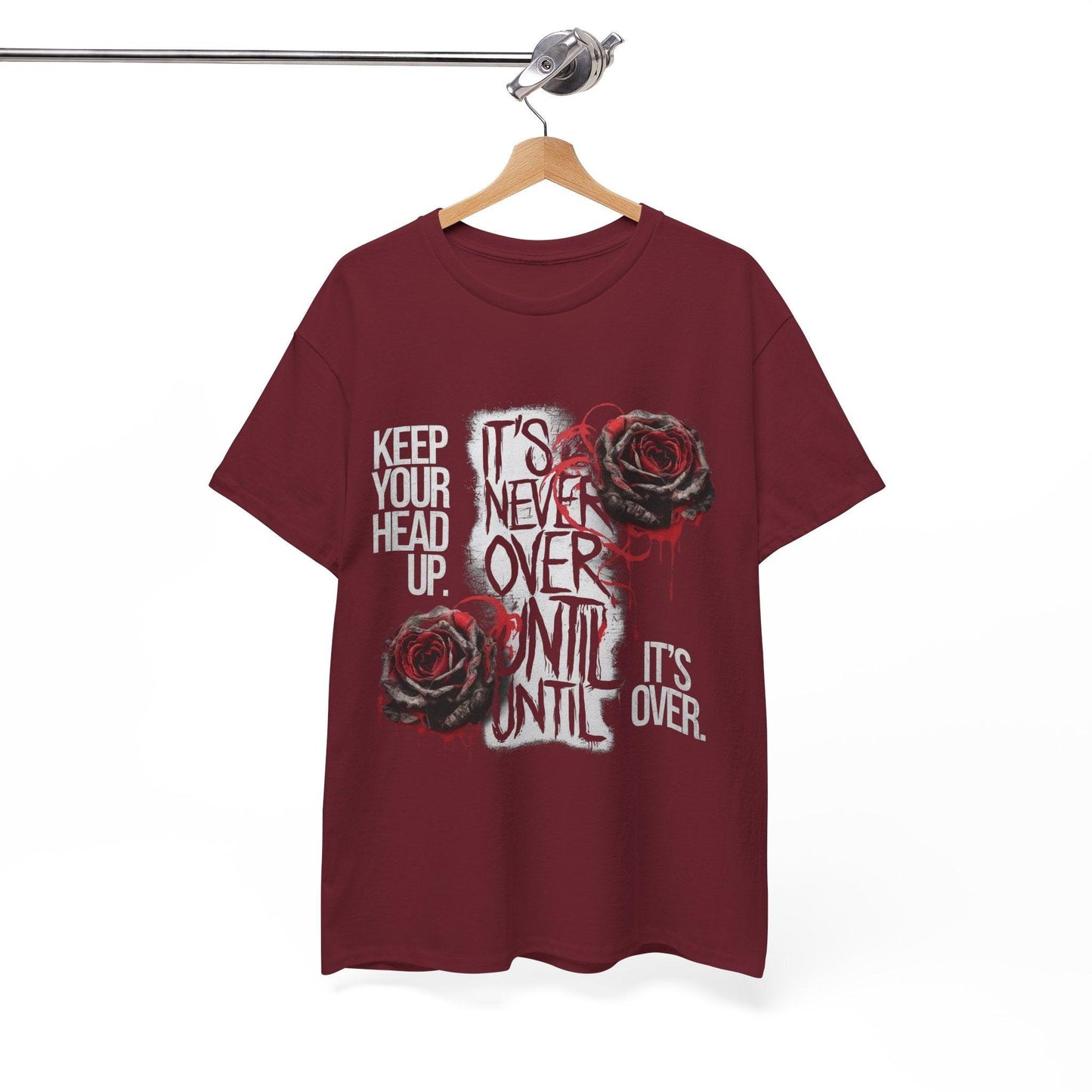 Keep Your Head Up v101 T-Shirt | Motivational Apparel - SosirrealByDesign