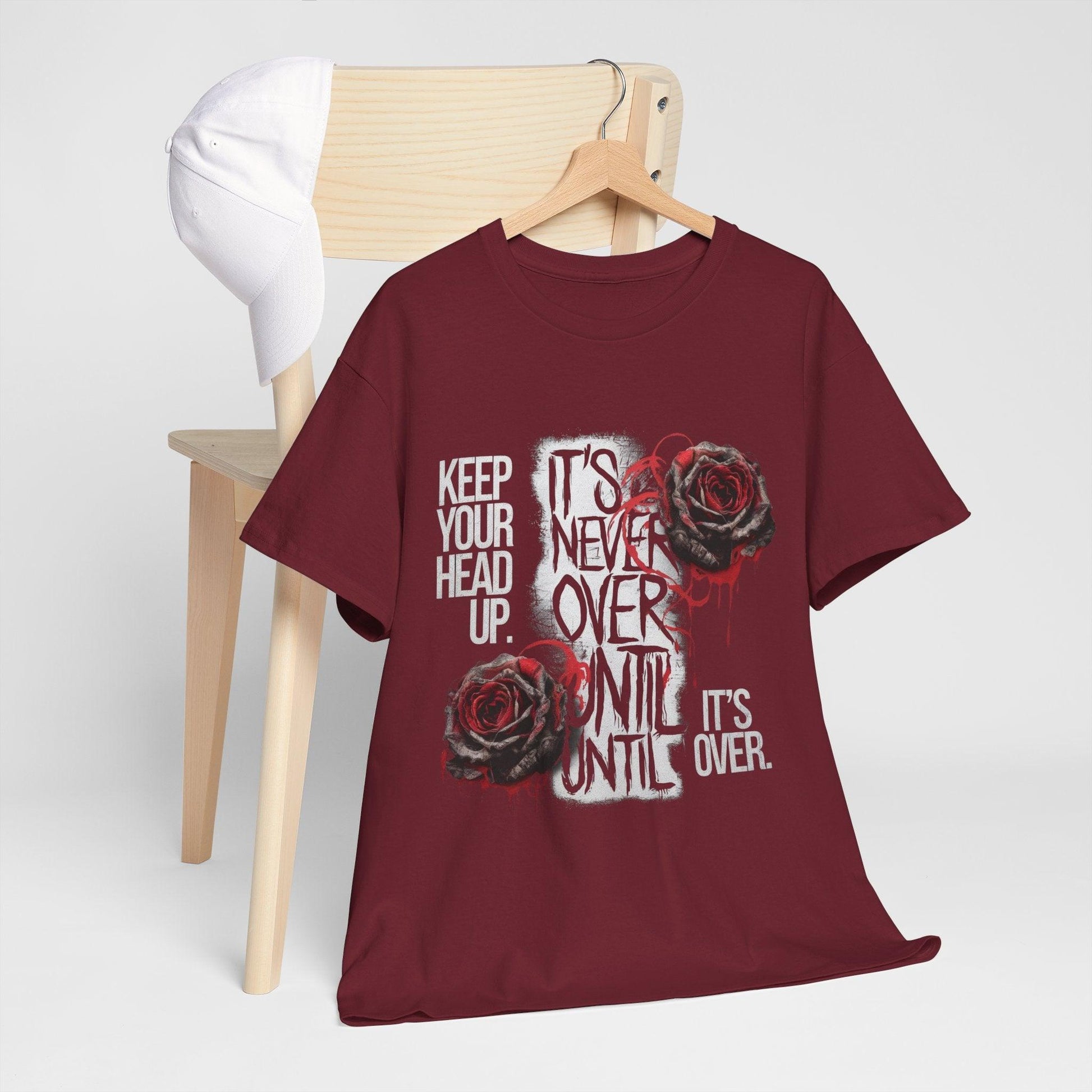 Keep Your Head Up v101 T-Shirt | Motivational Apparel - SosirrealByDesign