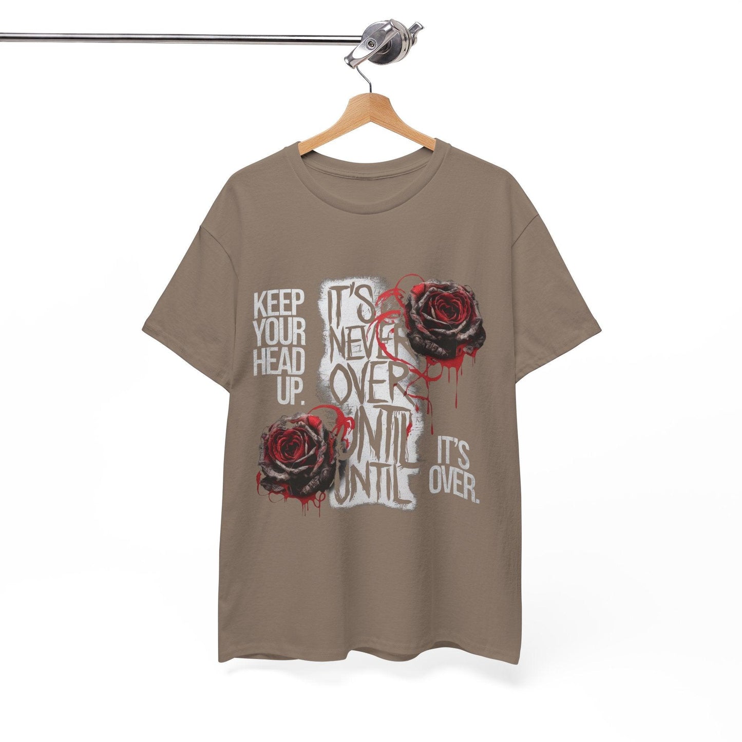Keep Your Head Up v101 T-Shirt | Motivational Apparel - SosirrealByDesign
